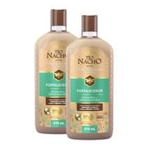 Kit 2 Condicionador Antiqueda Tío Nacho Fortalecedor Geleia Real Ervas Milenares 415ml Kit 2 Condicionador Antiqueda Tío Nacho Fortalecedor Geleia Real Ervas Milenares 415ml