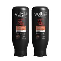 Kit 2 Condicionador Cabelos Crespos 4A 4B 4C Hidratação Nutrição 325ml Vult