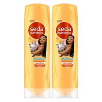 Kit 2 Condicionadores Seda Infantil Moana Juntinhos Cachos Encantados 300ml cada Kit 2 Condicionadores Seda Infantil Moana Juntinhos Cachos Encantados 300ml cada