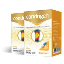 Kit 2 Condrigen Colágeno Tipo 2 Maxinutri 30 Cápsulas