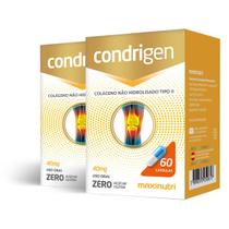 Kit 2 Condrigen Colágeno Tipo 2 Maxinutri 60 Cápsulas