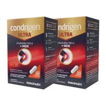 Kit 2 Condrigen Ultra Colágeno Tipo 2 + MDK UCII 30 Cáps Maxinutri