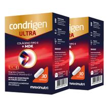 Kit 2 Condrigen Ultra Colágeno Tipo 2 MDK UCII 30 Cápsulas - Maxinutri