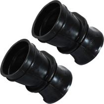 Kit 2 condutores duto tubo caixa filtro de ar CB400 CB450 1980 a 1994