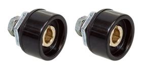 Kit - 2 Conector Engate Rápido para Inversora de Solda 9mm Fêmea - Para Painel