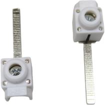 Kit 2 Conector Generico Frontal Longo Terminal Saída para Barramento Pente Disjuntor
