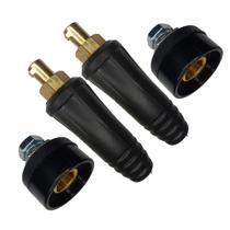 Kit 2 Conector Macho / 2 Conector Fêmea Painel 13mm x 38mm