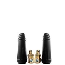 Kit 2 Conector Macho Cabo Inversora Solda 9mm Engate Rápido