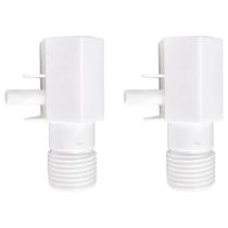 KIT 2 Conector Niple Rosqueável com Rosca Macho para Conexão Hidráulica