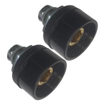 Kit 2 Conector Para Painel Femea 9Mm Omg