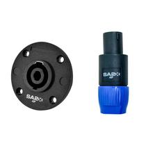 Kit 2 conector speakon santo angelo linha painel sa2x par