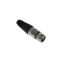 Kit 2 Conectores Canon Xlr Fêmea Tipo Neutrik Kit 2 Conectores Canon Xlr Fêmea Tipo Neutrik