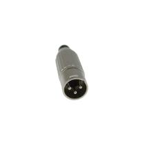 Kit 2 Conectores Canon Xlr Macho Estriado