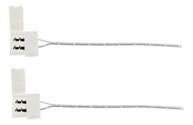 Kit 2 Conectores Clip Para Fio Fita 2 Vias