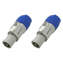 Kit 2 Conectores Powercon Macho Out 3 Vias Linha Profissional Branco SK-SP485 SKYPIX Kit 2 Conectores Powercon Macho Out 3 Vias Linha Profissional Branco SK-SP485 SKYPIX