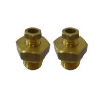 Kit 2 Conexão Deslizante 8Mm Aço Inox Utilizada Termômetro Bimetal ½” T-08406.003 Instrutherm