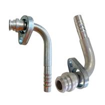 Kit 2 Conexões 90 Graus 8 10mm Radial Block Fitting Alumínio Kit 2 Conexões 90 Graus 8 10mm Radial Block Fitting Alumínio