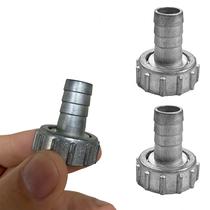 Kit 2 Conexões Adaptador De Torneira De Metal 3/4" X 1/2" Para Mangueiras Borrachas Londrina