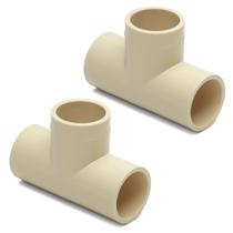 Kit 2 Conexões Tê CPVC 22mm Água Quente e Fria Oferta Kit 2 Conexões Tê CPVC 22mm Água Quente e Fria Oferta