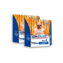 Kit 2 Confront Deltametrina Coleira 48cm Para Cães World 19g