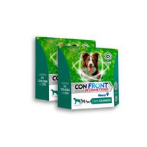 Kit 2 Confront Deltametrina Coleira 60cm Para Cães World 25g Kit 2 Confront Deltametrina Coleira 60cm Para Cães World 25g