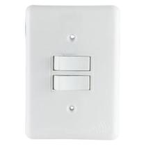 Kit 2 conjunto perlex 2 interruptor paralelo 2382p Kit 2 conjunto perlex 2 interruptor paralelo 2382p