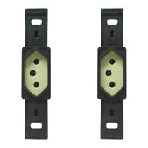 Kit 2 Conjunto Tomada 2p+t 10a 250v Sem Placa Pial Legrand Kit 2 Conjunto Tomada 2p+t 10a 250v Sem Placa Pial Legrand