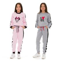 Kit 2 conjuntos de inverno infantil feminino Kit 2 conjuntos de inverno infantil feminino