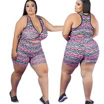 Kit 2 Conjuntos Feminino Plus Size Roupa Academia Fitness