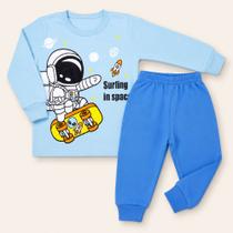 Kit 2 Conjuntos Quentinhos Moletom Infantil Blusa Estampada e Calça 1 a 3 Anos Kit 2 Conjuntos Quentinhos Moletom Infantil Blusa Estampada e Calça 1 a 3 Anos