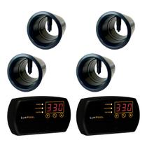 Kit 2 Control Digital Temp MMZ1373N 4 Luvas p/sensor de Temp