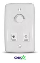 Kit 2 Controle Chave De Parede P/ Ventilador De Teto Bivolt