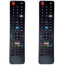 Kit 2 Controle Compatível Com Tv Semp Tcl Ct6841 49sk6000