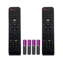 Kit 2 Controle Compatível Philco Smart Tv Ph32b51dsgwa Led
