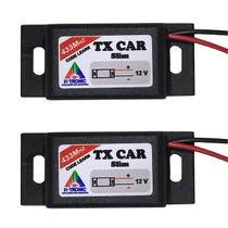 Kit 2 Controle Portão Eletrônico Farol Tx Car Garen, Rcg E Outros 433Mhz - H-Tronic Kit 2 Controle Portão Eletrônico Farol Tx Car Garen, Rcg E Outros 433Mhz - H-Tronic
