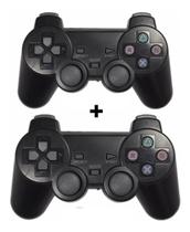 Kit 2 Controle Ps2 Sem Fio Manete Wireless Playstation 2 - Alinee