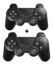 Kit 2 Controle Ps2 Sem Fio Manete Wireless Playstation 2