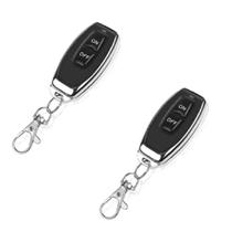 Kit 2 Controle Remoto 2 Botões On Off 433mhz Learning Code