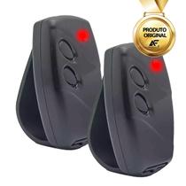 Kit 2 Controle Remoto 2 Canais Tx292 292mhz Preto Para Portão