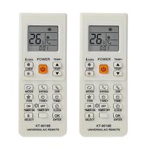 Kit 2 Controle Remoto Ar Condicionado Universal Kt-9018e A/c