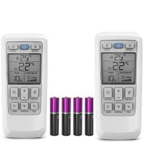 Kit 2 Controle Remoto Compatível Ar Condicionado Electrolux
