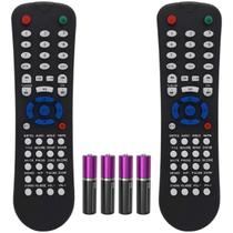 Kit 2 Controle Remoto Compatível Home Theater Lenoxx Rc-214 Kit 2 Controle Remoto Compatível Home Theater Lenoxx Rc-214