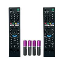 Kit 2 Controle Remoto Compatível Sony Smart Tv Rmt-tx300b