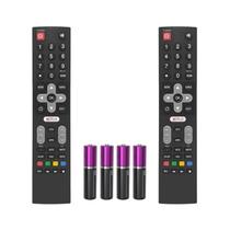 Kit 2 Controle Remoto Compatível TV Philco Smart TV LED