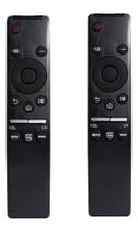 Kit 2 Controle Remoto Compatível Tv Samsung Televisão4k Crys