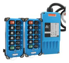 Kit 2 Controle Remoto Industrial F21 E2B 8 Ponte Rolante Sem Fio