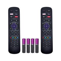 Kit 2 Controle Remoto Para TV Philco / Aoc Roku Smart TV - FBG