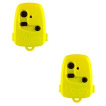 Kit 2 Controle Remoto Peccinin Portão Eletrônico 3c 433mhz - Amarelo