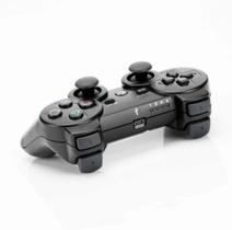Kit 2 Controle Sem Fio compatível Ps3 Preto