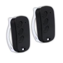 Kit 2 controle tx deco digital 433mhz ipec - preto